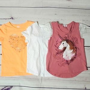 Bunddle of 3 Girls T-shirts